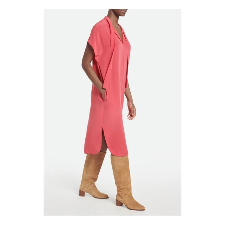 Vanessa Bruno Amarilla Silk Dress | Fuchsia 8 Vanessa Bruno Amarilla Silk Dress | Fuchsia - Image 6