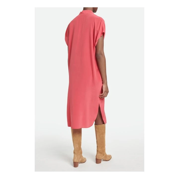 Vanessa Bruno Amarilla Silk Dress | Fuchsia 10 Vanessa Bruno Amarilla Silk Dress | Fuchsia - Image 8