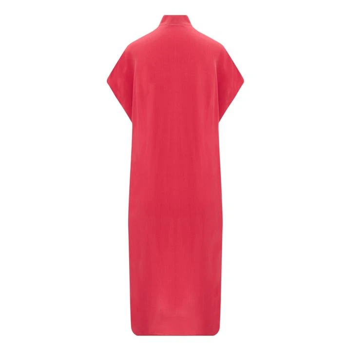 Vanessa Bruno Amarilla Silk Dress | Fuchsia 11 Vanessa Bruno Amarilla Silk Dress | Fuchsia - Image 9