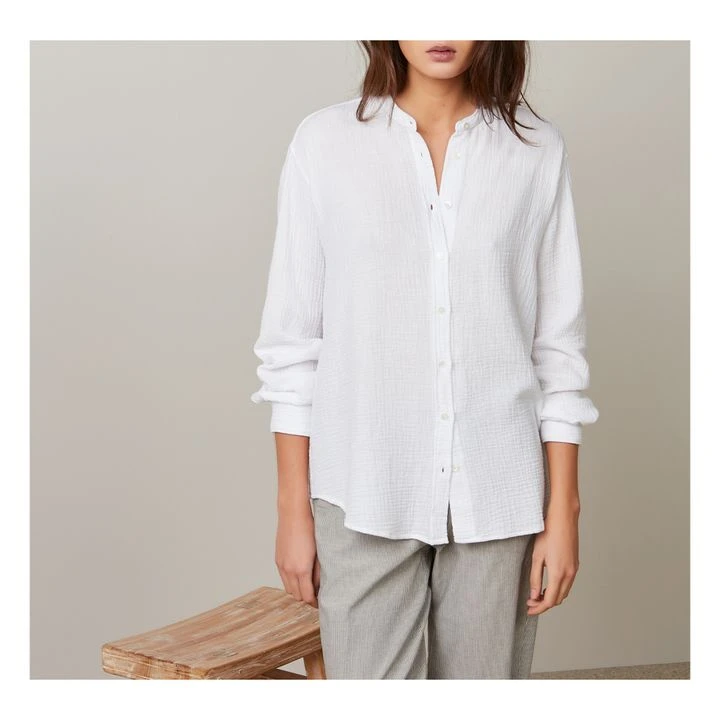 Hartford Crystal Shirt | White 6 Hartford Crystal Shirt | White - Image 4