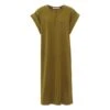 Heras Organic Cotton Dress | Olive Green -A.P.C. Store unnamed file 1777