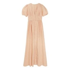 The New Society Petra Organic Cotton Dress | Ecru