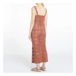 Edith Crochet Midi Dress | Terracotta -A.P.C. Store unnamed file 1808