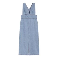 CLOSED Belted Dress | Mid Blue