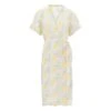 Sista Sari Cupro Dress | Yellow