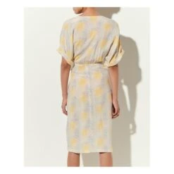Sista Sari Cupro Dress | Yellow -A.P.C. Store unnamed file 1873