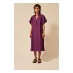 Diane Cotton Poplin Dress | Purple -A.P.C. Store unnamed file 1894