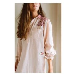 Costes Trim Detail Dress | Pale Pink -A.P.C. Store unnamed file 1901