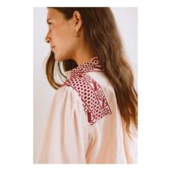 Costes Trim Detail Dress | Pale Pink -A.P.C. Store unnamed file 1902