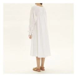 Cecile Smocked Dress | White -A.P.C. Store unnamed file 1907