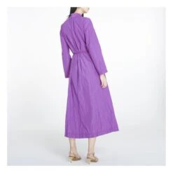 FORTE_FORTE Chic Crumpled Taffeta Dress | Mauve 11 FORTE_FORTE Chic Crumpled Taffeta Dress | Mauve -A.P.C. Store unnamed file 1949