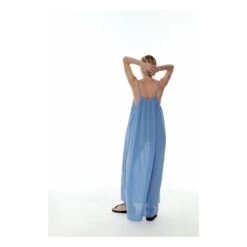 Love Stories Apricot Organic Cotton Dress | Light Blue -A.P.C. Store unnamed file 1975