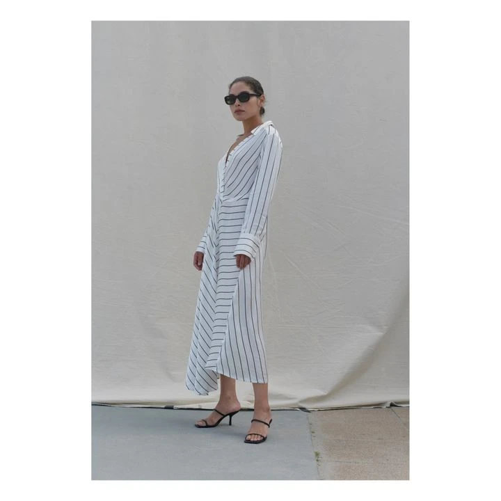 Birgitte Herskind Geraldine Striped Dress | White 6 Birgitte Herskind Geraldine Striped Dress | White - Image 4