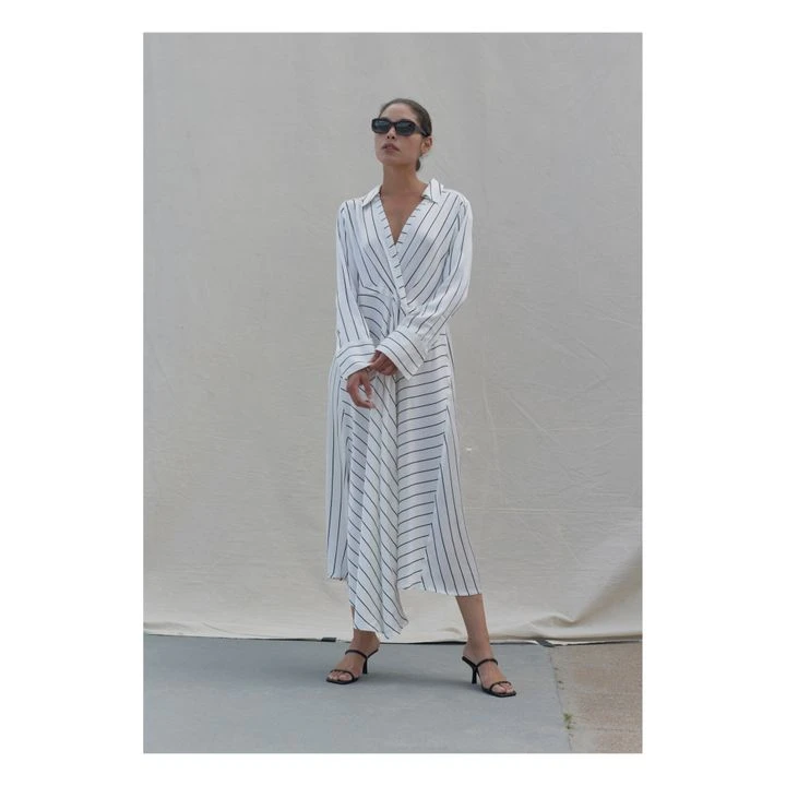 Birgitte Herskind Geraldine Striped Dress | White 7 Birgitte Herskind Geraldine Striped Dress | White - Image 5