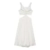 ANINE BING Dione Dress | White