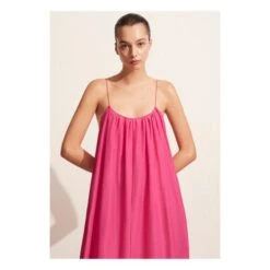 Single Tier Dress | Pink -A.P.C. Store unnamed file 2043