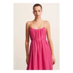 Single Tier Dress | Pink -A.P.C. Store unnamed file 2044