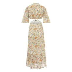 ANTIK BATIK Marty Cut Out Dress | Sunflower Yellow -A.P.C. Store unnamed file 2052