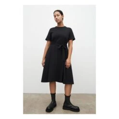Organic Cotton A-Line Dress | Black -A.P.C. Store unnamed file 2067