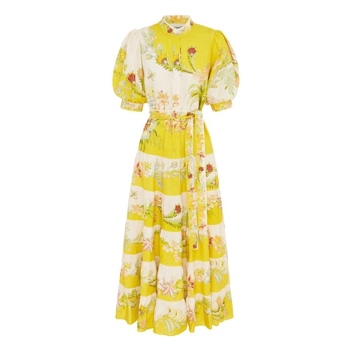 Ira Linen Dress | Lemon Yellow 3 Ira Linen Dress | Lemon Yellow