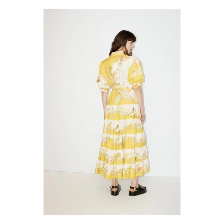 Ira Linen Dress | Lemon Yellow 7 Ira Linen Dress | Lemon Yellow - Image 5