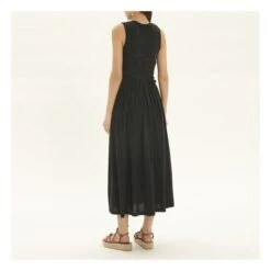 ULLA JOHNSON Sascha Dress | Black 9 ULLA JOHNSON Sascha Dress | Black -A.P.C. Store unnamed file 2099