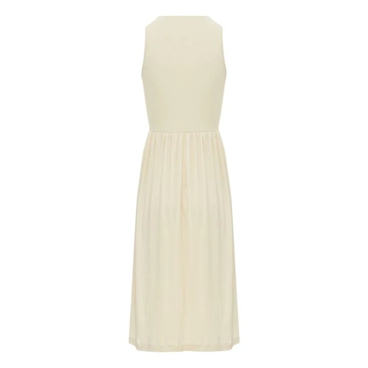 Keel Ribbed Dress | Ecru 4 Keel Ribbed Dress | Ecru - Image 2