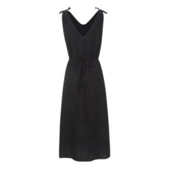 The Knot Linen Dress | Black -A.P.C. Store unnamed file 2127
