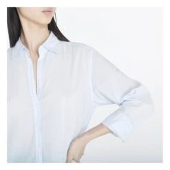 Beau Cotton Poplin Shirt | Light Blue -A.P.C. Store unnamed file 215