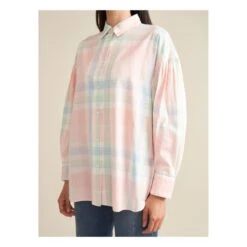 Bellerose Fastoo Check Shirt - Women’s Collection | Pink -A.P.C. Store unnamed file 222
