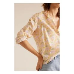 Anita Flo Shirt | Pale Yellow -A.P.C. Store unnamed file 233