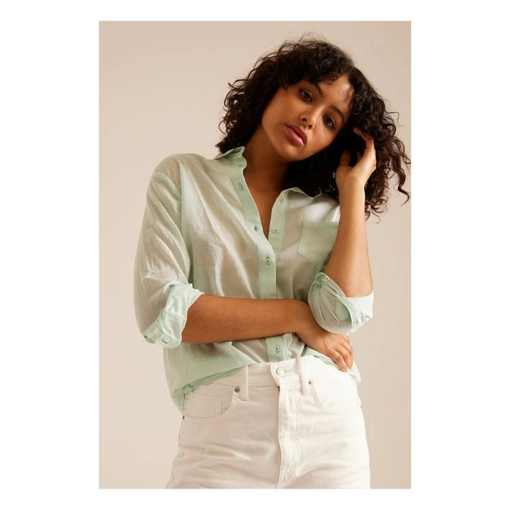 Manon Shirt | Pale Green 3 Manon Shirt | Pale Green