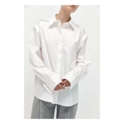 Shirt With Removable Sleeves | White -A.P.C. Store unnamed file 27