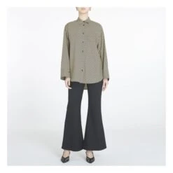 By Malene Birger Derris Organic Cotton Shirt | Khaki -A.P.C. Store unnamed file 276