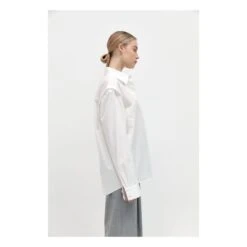 Shirt With Removable Sleeves | White -A.P.C. Store unnamed file 28