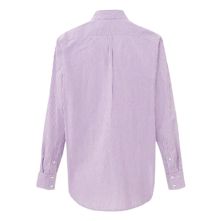 Amalfi Beau Striped Shirt | Purple 7 Amalfi Beau Striped Shirt | Purple - Image 5