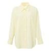 Sydney Cotton Poplin Shirt | Yellow