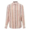 Beau Striped Shirt | Orange -A.P.C. Store unnamed file 306