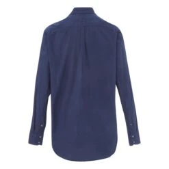 Beau Cotton Poplin Shirt | Navy Blue -A.P.C. Store unnamed file 315