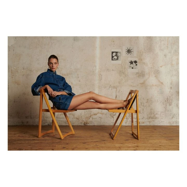 Soeur Lion Denim Shirt | Washed Blue 6 Soeur Lion Denim Shirt | Washed Blue - Image 4