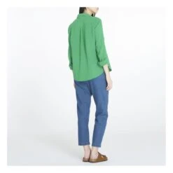 Scout Cotton Muslin Shirt | Green -A.P.C. Store unnamed file 342