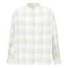 Bellerose Gorky Cotton And Linen Check Shirt - Women's Collection | Yellow -A.P.C. Store unnamed file 353