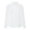 Finley Cotton Muslin Shirt | White -A.P.C. Store unnamed file 361