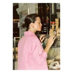 Linen Long Sleeve Shirt | Fuchsia -A.P.C. Store unnamed file 374