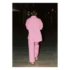 Linen Long Sleeve Shirt | Fuchsia -A.P.C. Store unnamed file 375