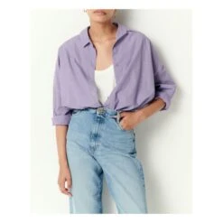 Hinika Striped Shirt | Purple -A.P.C. Store unnamed file 388