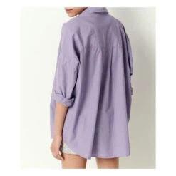 Hinika Striped Shirt | Purple -A.P.C. Store unnamed file 389