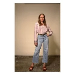 Khadi Mexican Embroidery Cotton Shirt | Pink 13 Khadi Mexican Embroidery Cotton Shirt | Pink -A.P.C. Store unnamed file 395