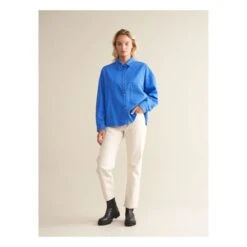 Bellerose Link Overshirt - Women’s Collection | Blue -A.P.C. Store unnamed file 442