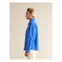 Bellerose Link Overshirt - Women’s Collection | Blue -A.P.C. Store unnamed file 444